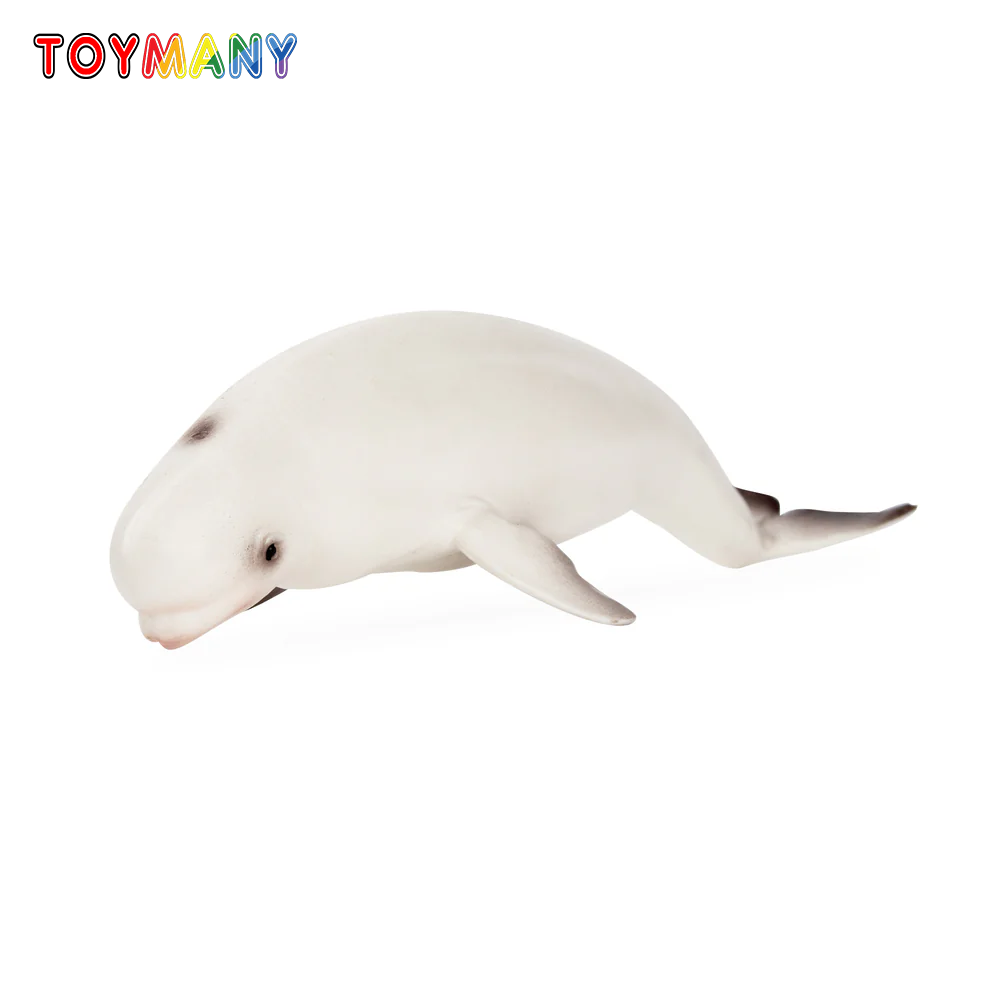 Marine Aquarium Decorations - Toymany 시뮬레이션 벨루가 고래 해양 동물