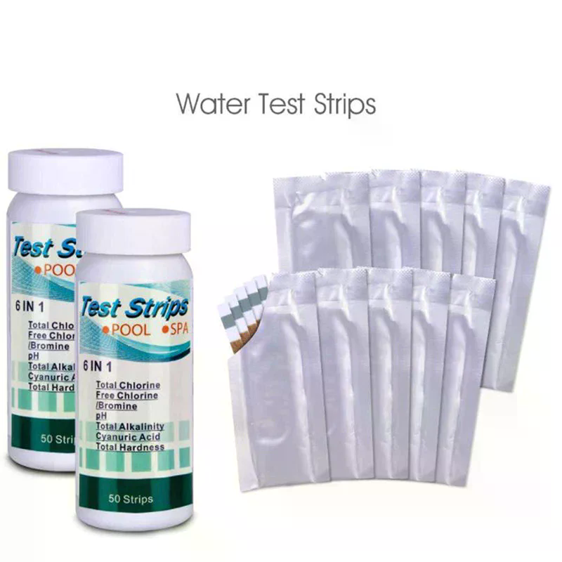 Marine Test Kit - 50개/병 6 in 1 다목적 염소