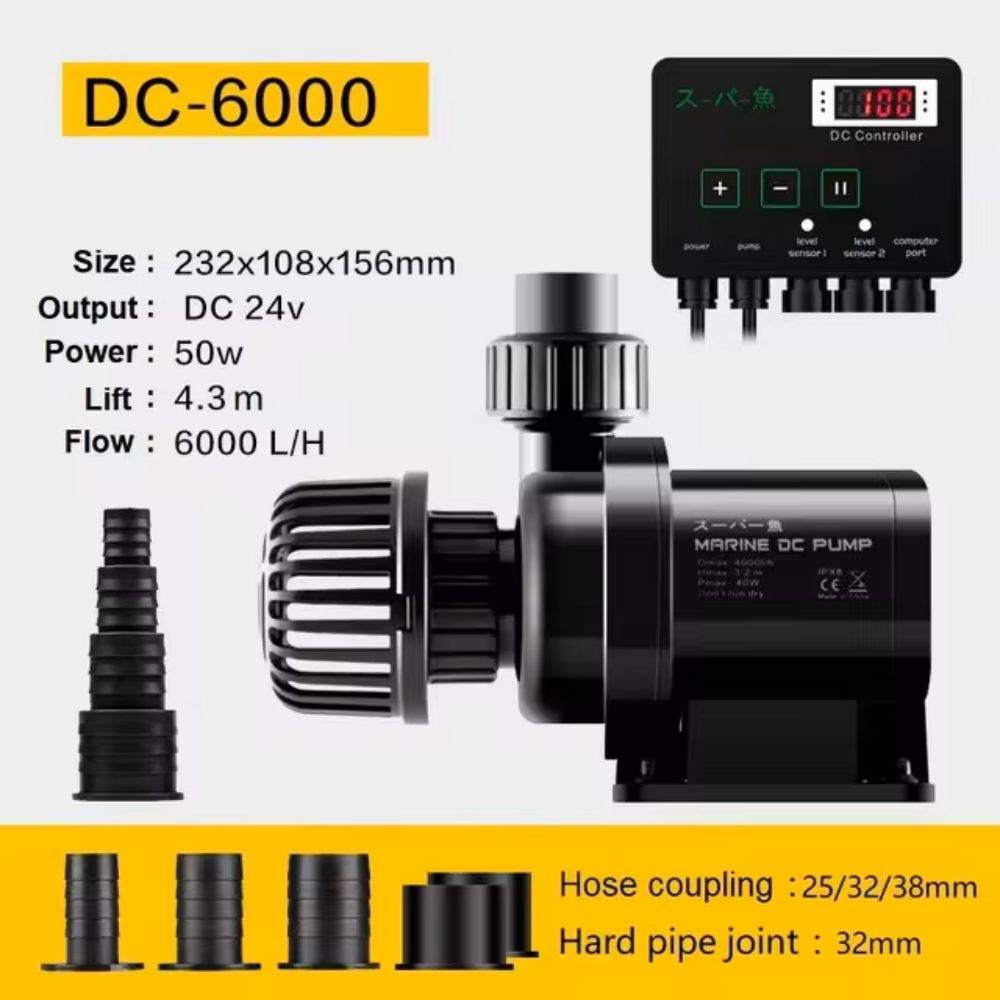 Marine Aquarium Return Pump - DC 초저소음 수족관 워터 파운틴 펌프