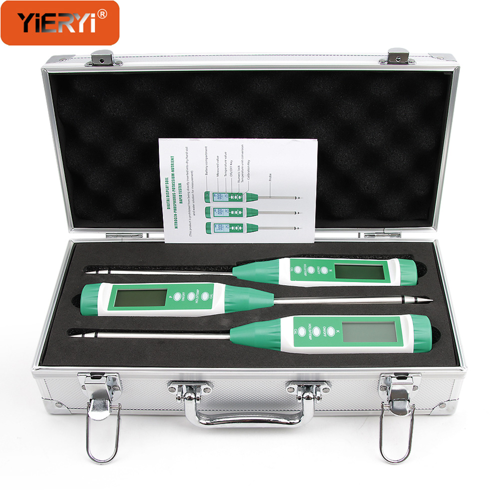 Marine Aquarium Par Meter - Yieryi 토양 테스트 키트, NPK 계량기