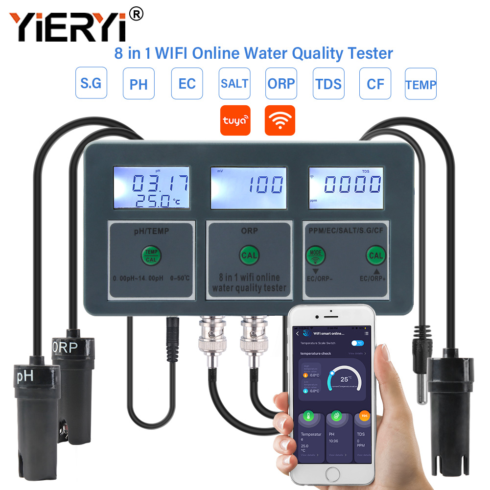 Marine Aquarium Par Meter - 이에리이 와이파이 투야 스마트 PH ORP