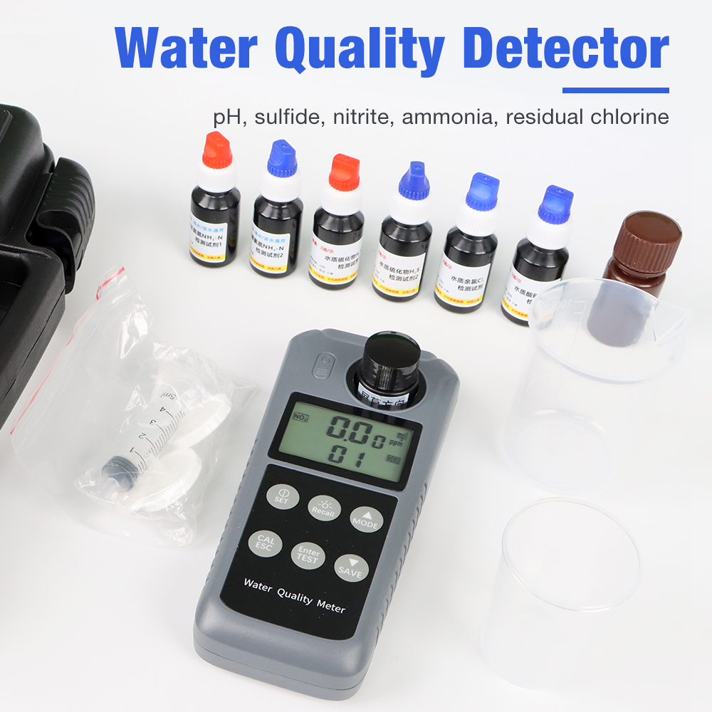 다중 매개변수 PH/황화수소/아질산염/암모니아 질소/유 - Marine Test Kit 리뷰 및 가격