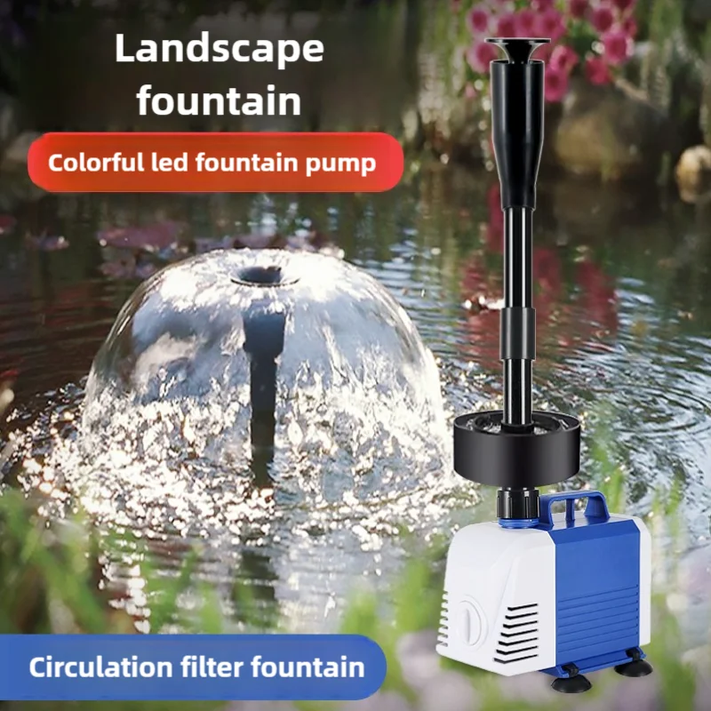 110V 220V 물고기 연못 분수 펌프 작은 LED  - Marine Aquarium Return Pump 리뷰 및 가격