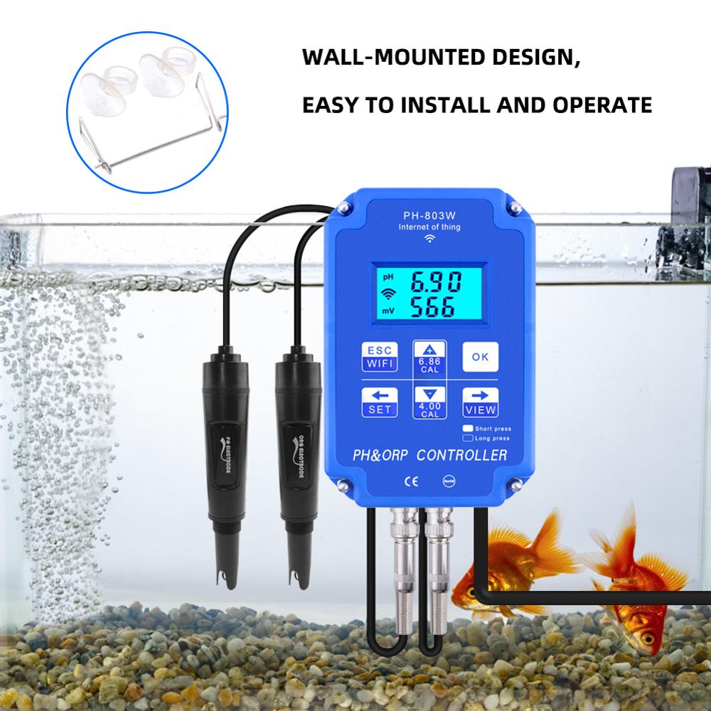Yieryi 디지털 PH WiFi ORP Redox 2 - Marine Aquarium Par Meter 리뷰 및 가격