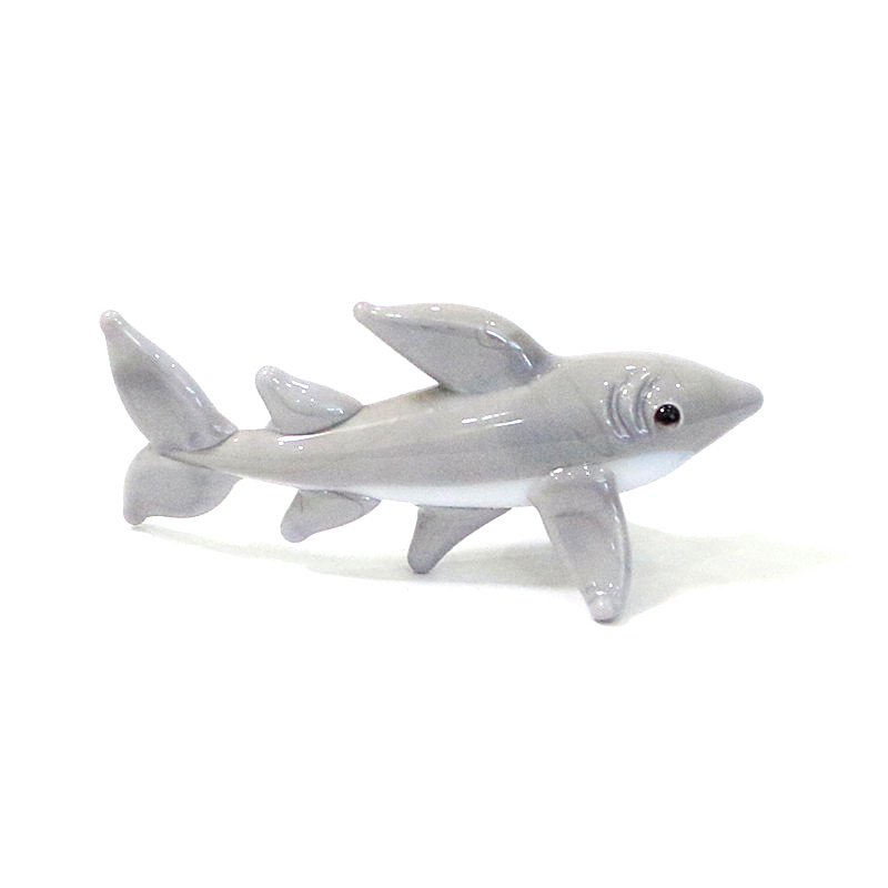수제 미니 유리 상어 피규어 귀여운 작은 해양 동물 조 - Marine Aquarium Orp 리뷰 및 가격