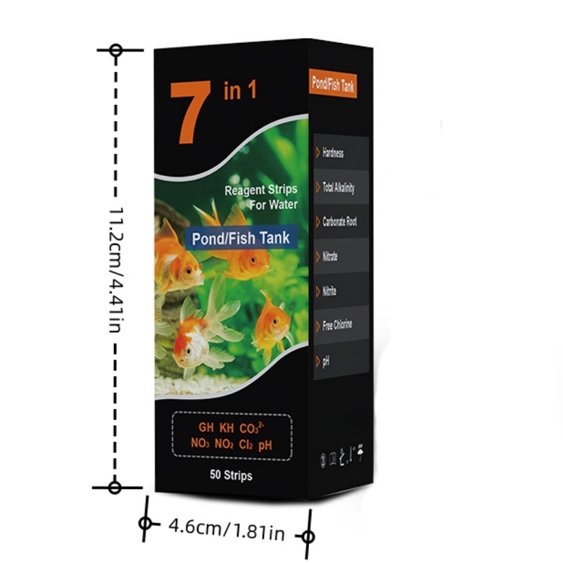 7-in-1 수족관 담수 pH 테스트 스트립 키트 -  - Marine Test Kit 리뷰 및 가격