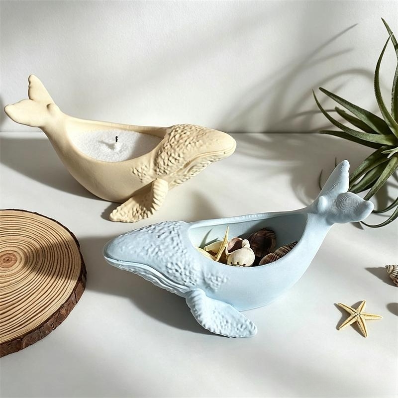 고래 모양 시멘트 화분 다육 식물 화분 실리콘 몰드 석 - Marine Aquarium Decorations 리뷰 및 가격