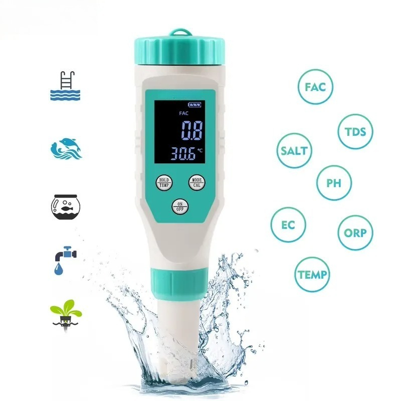 7 in 1 디지털 수질 측정기 pH TDS EC OR - Marine Aquarium Orp 리뷰 및 가격