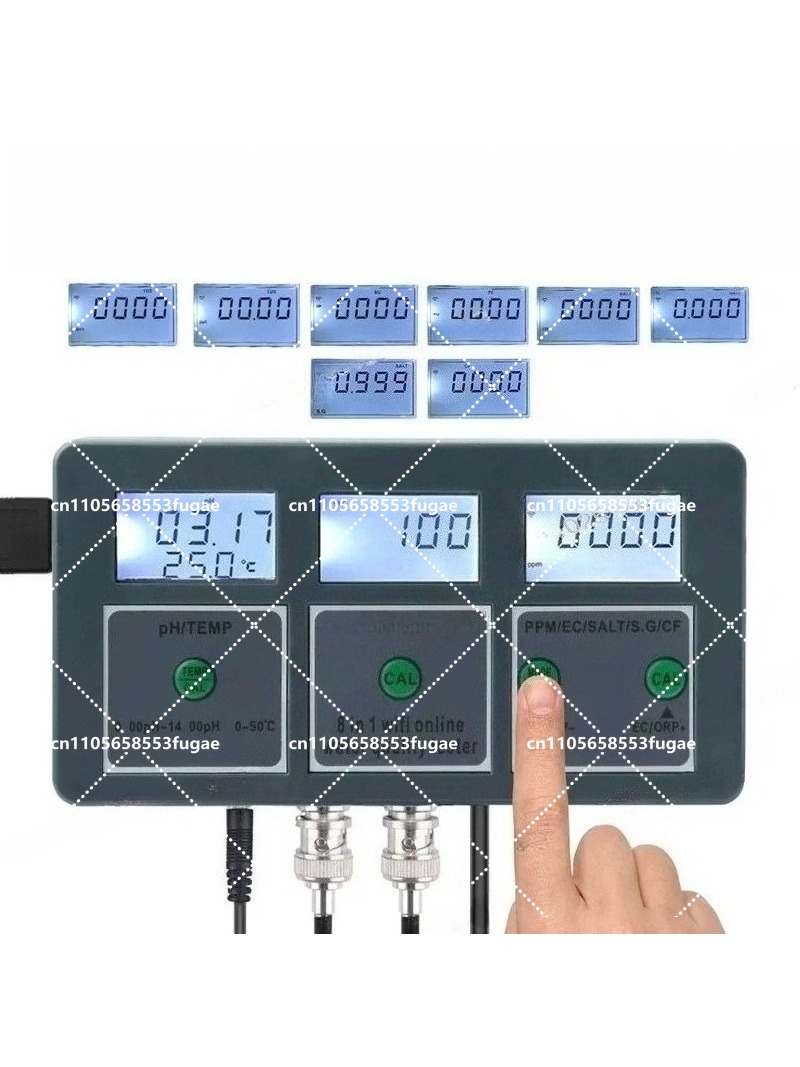 해양 수족관 수질 측정기, WiFi 8-in-1 PH/ - Marine Aquarium Orp 리뷰 및 가격