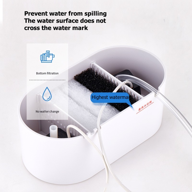 미니 데스크탑 수족관 생화학 여과 시스템과 LED 무교 - Marine Aquarium With Sump 리뷰 및 가격