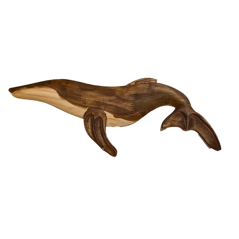 나무 바다 물고기 장식 동상 고래 입상 조각 장식 소박 - Marine Aquarium Decorations 리뷰 및 가격