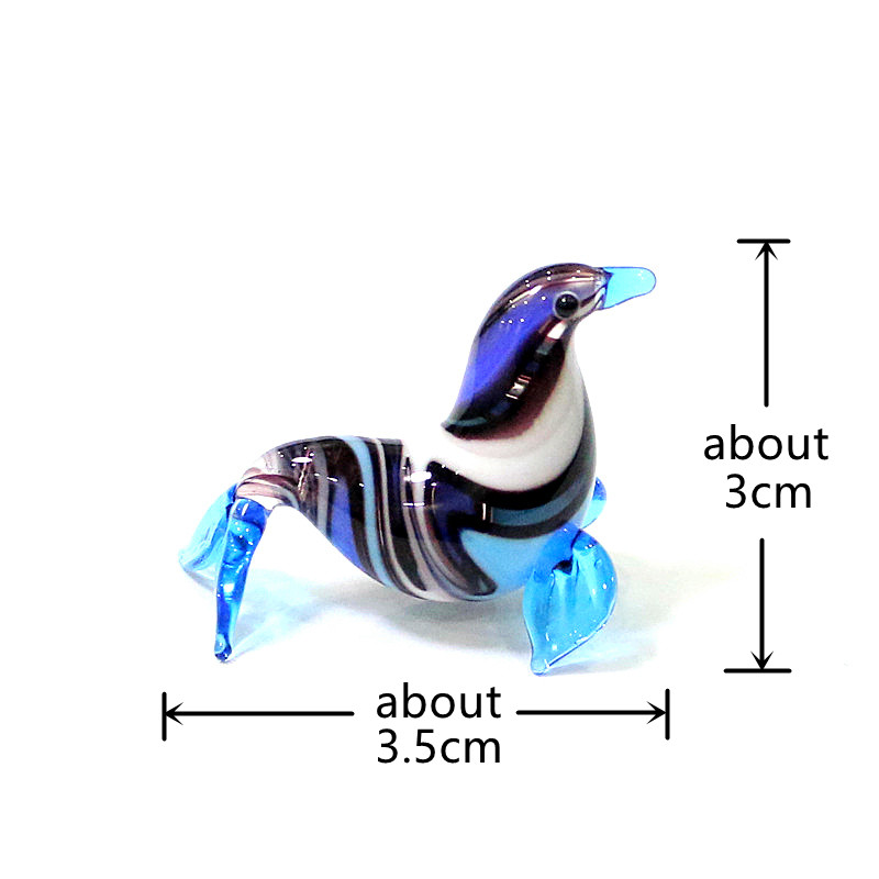 무라노 유리 해양 동물 미니 입상 귀여운 거북이, 바다 - Marine Aquarium Orp 리뷰 및 가격