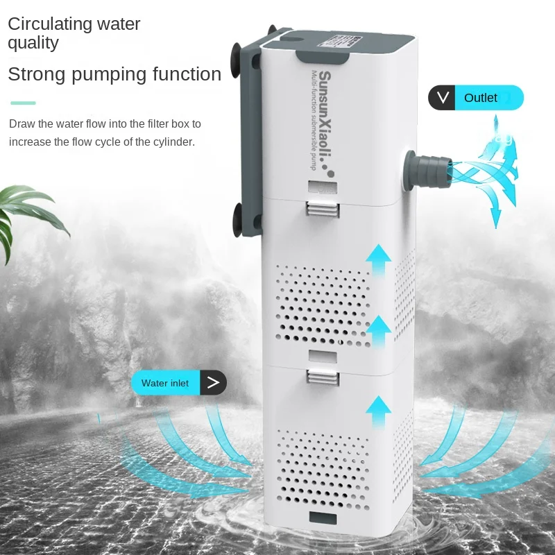 SUNSUN 3 in 1 필터 수족관 물고기 탱크 필터 - Aquarium Blue Marine Reef 60 리뷰 및 가격