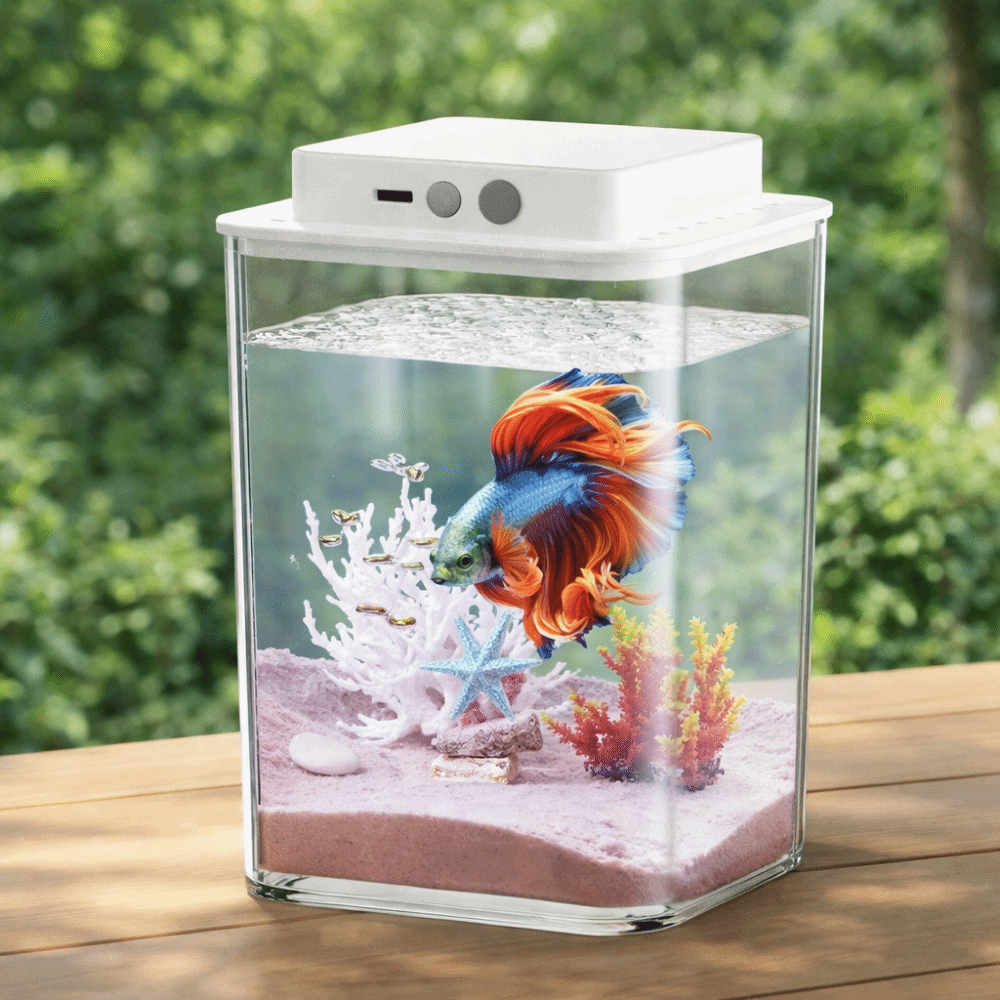 투명 베타 물고기 어항 지능형 감지 LED 조명 어류  - Marine Aquarium With Sump 리뷰 및 가격